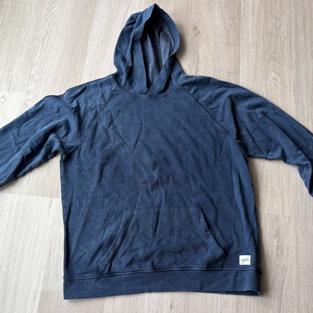 Fair Harbor Deep Blue Hoodie